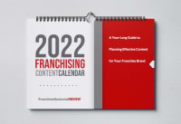 2022 Content Calendar Product Shot Franchising Content Calendar